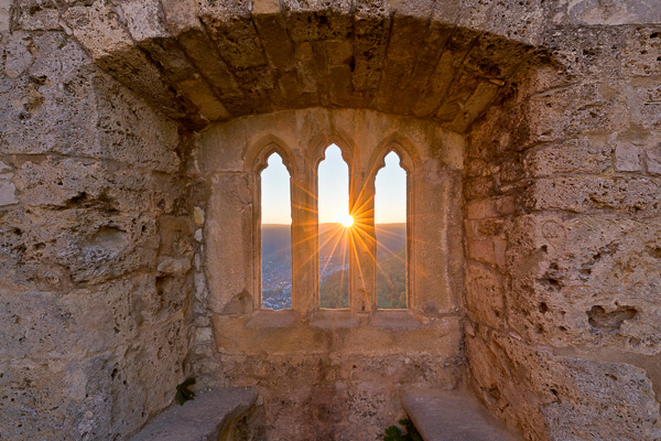 Burgen und andere Gebäude auf der Alb